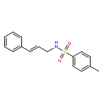 Benzenesulfonamide, 4-methyl-N-[(2E)-3-phenyl-2-propenyl]-