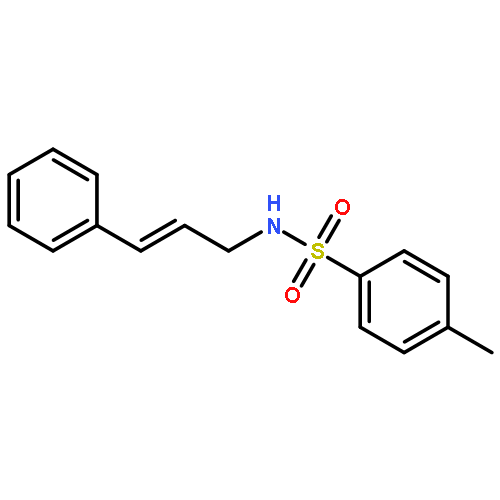 Benzenesulfonamide, 4-methyl-N-[(2E)-3-phenyl-2-propenyl]-