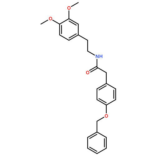 2-(4-(benzyloxy)phenyl)-N-(2-(3,4-dimethoxyphenyl)ethyl)acetamide