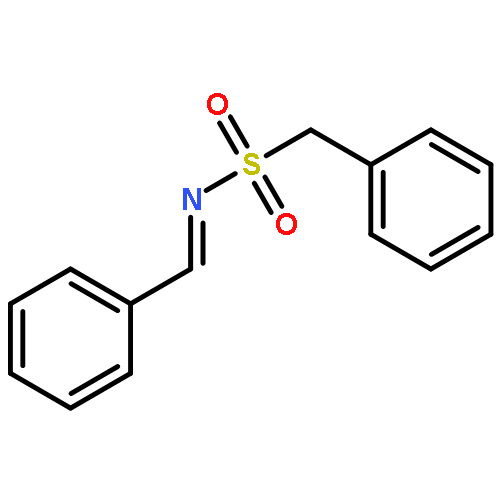 Benzenemethanesulfonamide,N-(phenylmethylene)-