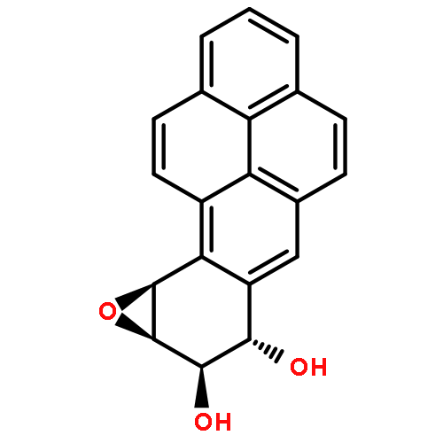 Benzo[10,11]chryseno[3,4-b]oxirene-7,8-diol,7,8,8a,9a-tetrahydro-, (7R,8S,8aR,9aS)-rel-