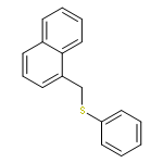 Naphthalene, 1-[(phenylthio)methyl]-