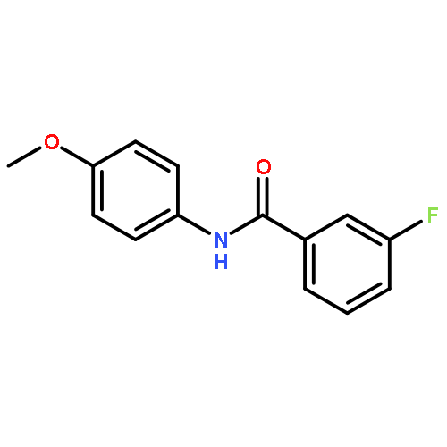 Benzamide, 3-fluoro-N-(4-methoxyphenyl)-