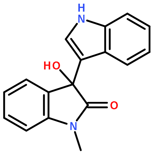 [3,3'-Bi-1H-indol]-2(3H)-one, 3-hydroxy-1-methyl-