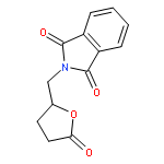 1H-Isoindole-1,3(2H)-dione, 2-[(tetrahydro-5-oxo-2-furanyl)methyl]-