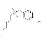 Benzenemethanaminium, N-hexyl-N,N-dimethyl-, bromide