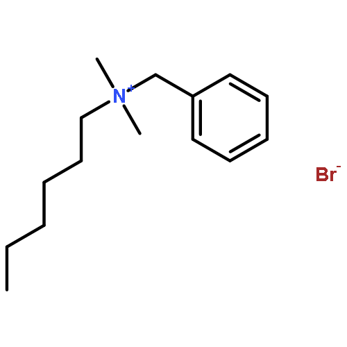 Benzenemethanaminium, N-hexyl-N,N-dimethyl-, bromide