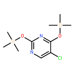 Pyrimidine, 5-chloro-2,4-bis[(trimethylsilyl)oxy]-