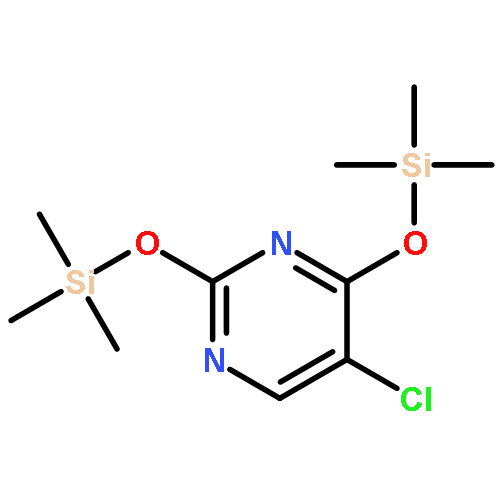 Pyrimidine, 5-chloro-2,4-bis[(trimethylsilyl)oxy]-