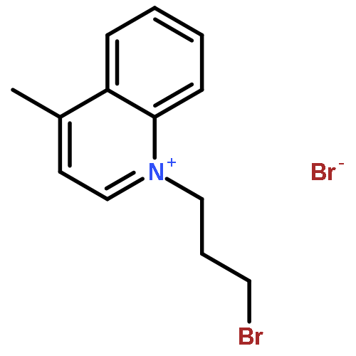 Quinolinium, 1-(3-bromopropyl)-4-methyl-, bromide