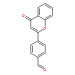 Benzaldehyde, 4-(4-oxo-4H-1-benzopyran-2-yl)-