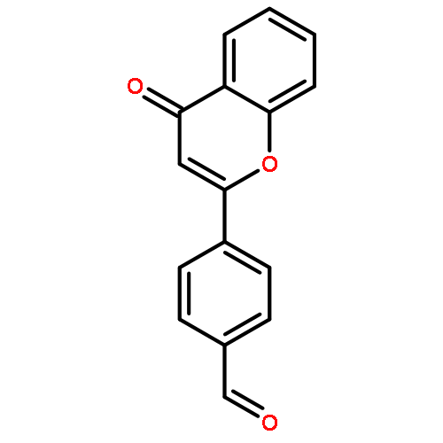 Benzaldehyde, 4-(4-oxo-4H-1-benzopyran-2-yl)-