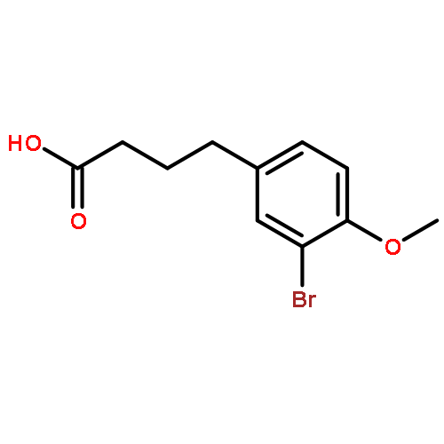 Benzenebutanoic acid, 3-bromo-4-methoxy-