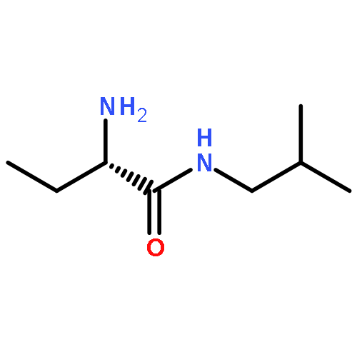 Butanamide, 2-amino-N-(2-methylpropyl)-, (2S)-