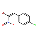 Benzene, 1-[(1Z)-2-bromo-2-nitroethenyl]-4-chloro-