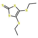 1,3-Dithiole-2-thione, 4,5-bis(ethylthio)-