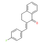 (2E)-2-(4-fluorobenzylidene)-3,4-dihydronaphthalen-1(2H)-one