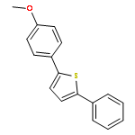 THIOPHENE, 2-(4-METHOXYPHENYL)-5-PHENYL-