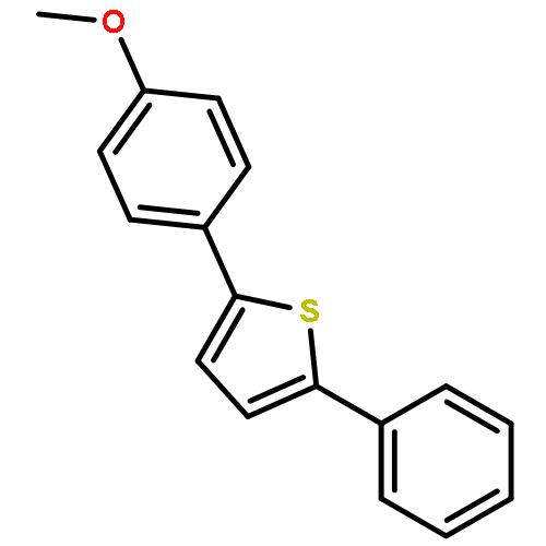 THIOPHENE, 2-(4-METHOXYPHENYL)-5-PHENYL-