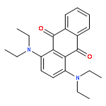 9,10-Anthracenedione, 1,4-bis(diethylamino)-