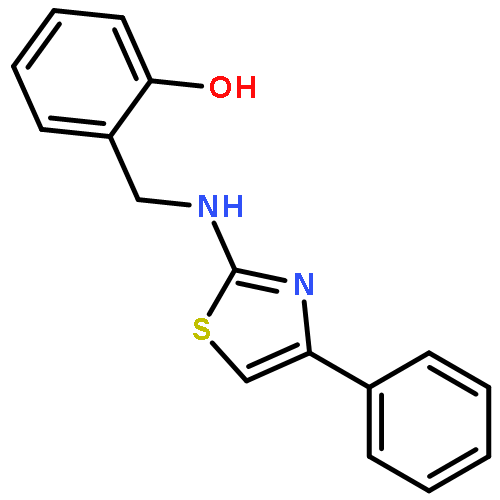 Phenol, 2-[[(4-phenyl-2-thiazolyl)amino]methyl]-