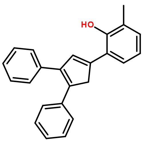 Phenol, 2-(3,4-diphenyl-1,3-cyclopentadien-1-yl)-6-methyl-