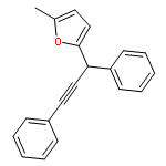 Furan, 2-(1,3-diphenyl-2-propynyl)-5-methyl-