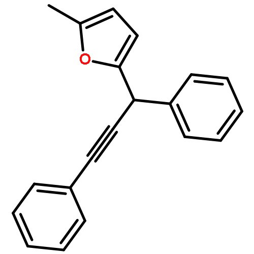 Furan, 2-(1,3-diphenyl-2-propynyl)-5-methyl-