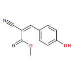 2-Propenoic acid, 2-cyano-3-(4-hydroxyphenyl)-, methyl ester, (2E)-