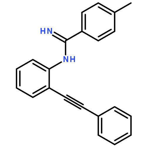 Benzenamine, N-[(4-methylphenyl)carbonimidoyl]-2-(phenylethynyl)-