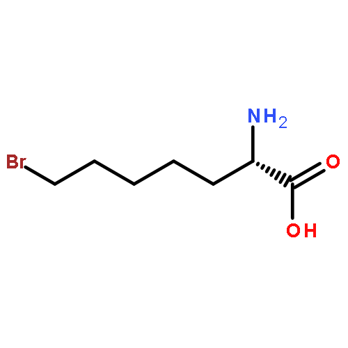 HEPTANOIC ACID, 2-AMINO-7-BROMO-, (2S)-