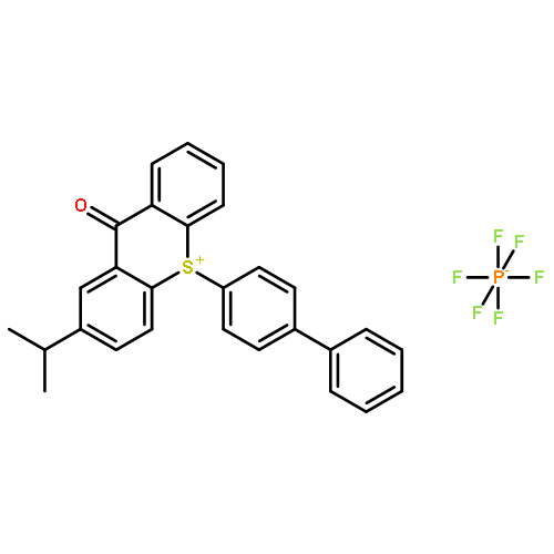 10-[1,1'-Biphenyl]-4-yl-2-(1-methylethyl)-9-oxo-9H-thioxanthenium hexafluorophosphate