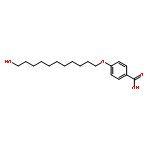 Benzoic acid, 4-[(11-hydroxyundecyl)oxy]-