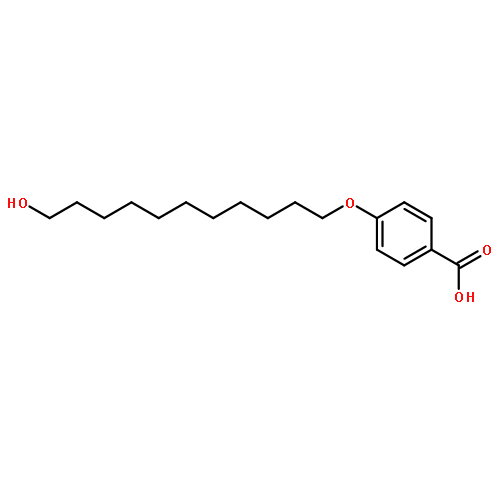 Benzoic acid, 4-[(11-hydroxyundecyl)oxy]-