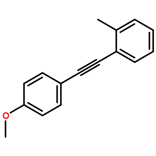 Benzene, 1-[(4-methoxyphenyl)ethynyl]-2-methyl-