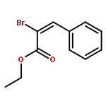 2-Propenoic acid, 2-bromo-3-phenyl-, ethyl ester, (2Z)-