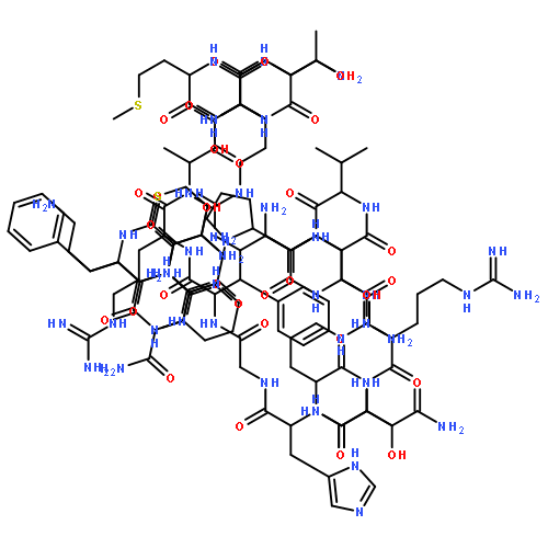 L-Lysine,L-methionyl-L-lysyl-L-arginyl-L-threonyl-L-phenylalanyl-L-glutaminyl-L-prolyl-L-seryl-L-valyl-L-leucyl-L-lysyl-L-arginyl-L-asparaginyl-L-arginyl-L-seryl-L-histidylglycyl-L-phenylalanyl-L-arginyl-L-alanyl-L-arginyl-L-methionyl-L-alanyl-L-threonyl-