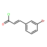 2-Propenoyl chloride, 3-(3-bromophenyl)-, (2E)-