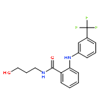 Benzamide,N-(3-hydroxypropyl)-2-[[3-(trifluoromethyl)phenyl]amino]-