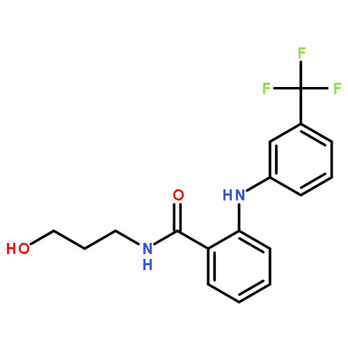 Benzamide,N-(3-hydroxypropyl)-2-[[3-(trifluoromethyl)phenyl]amino]-