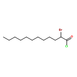 Dodecanoyl chloride, 2-bromo-