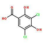 3,5-dichloro-2,4-dihydroxybenzoic acid