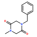 2,5-PIPERAZINEDIONE, 1-METHYL-4-(PHENYLMETHYL)-