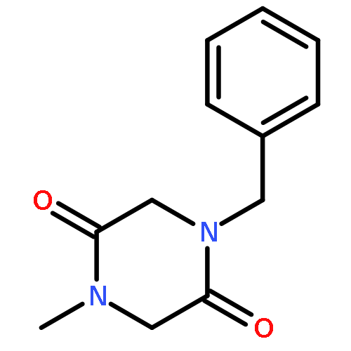 2,5-PIPERAZINEDIONE, 1-METHYL-4-(PHENYLMETHYL)-