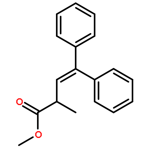 3-Butenoic acid, 2-methyl-4,4-diphenyl-, methyl ester