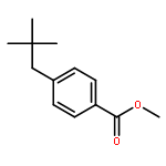 Benzoic acid, 4-(2,2-dimethylpropyl)-, methyl ester