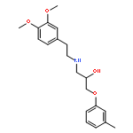 1-((3,4-Dimethoxyphenethyl)amino)-3-(m-tolyloxy)propan-2-ol