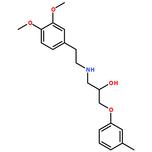 1-((3,4-Dimethoxyphenethyl)amino)-3-(m-tolyloxy)propan-2-ol