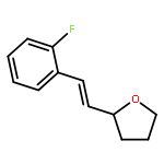 Furan, 2-[(1E)-2-(2-fluorophenyl)ethenyl]tetrahydro-