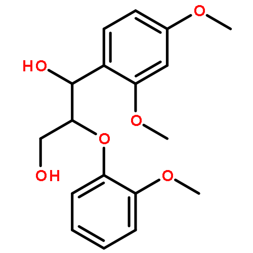 1,3-PROPANEDIOL, 1-(2,4-DIMETHOXYPHENYL)-2-(2-METHOXYPHENOXY)-